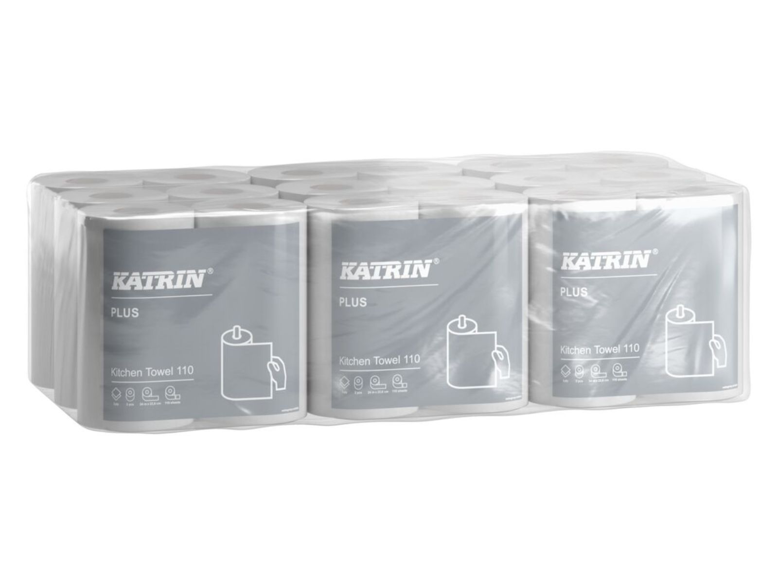 Ręcznik kuchenny KATRIN 89673 24,2m 9x2 rolek 2W